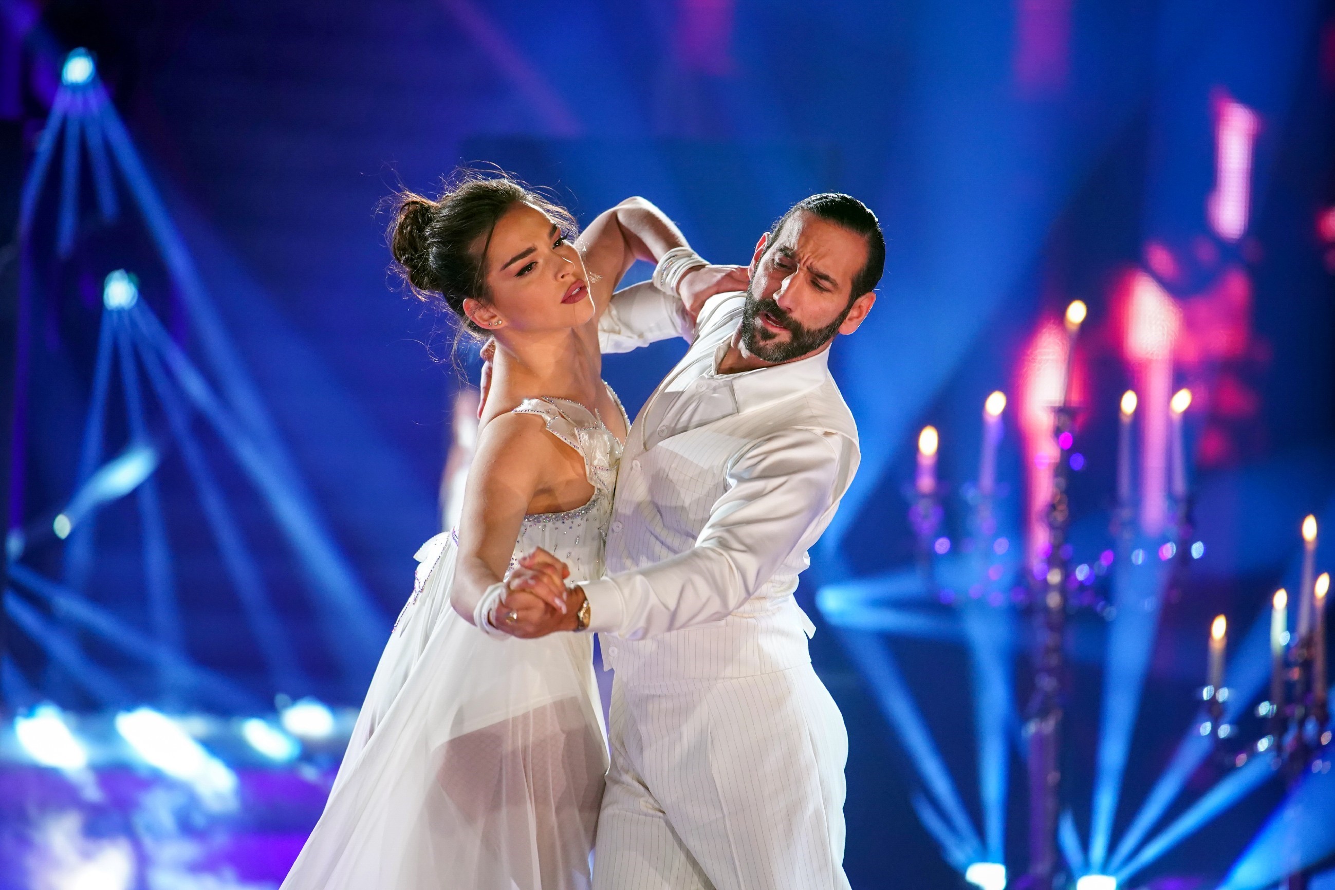  Lili Paul-Roncalli und Massimo Sinató bei RTL Let's Dance 2020 Folge 6
