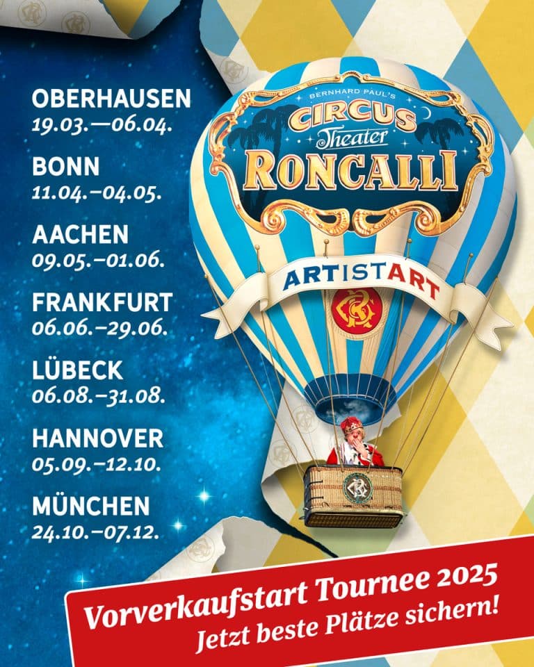 Circus Theater Roncalli Aachen Kommende Veranstaltungen